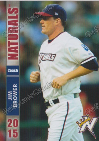 2015 Northwest Arkansas Naturals Jim Brower