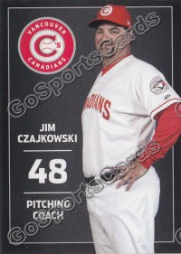 2013 Vancouver Canadians Jim Czajkowski – Go Sports Cards