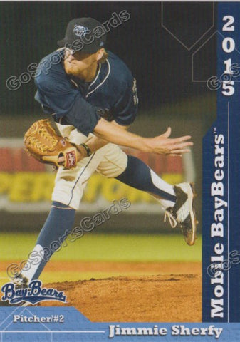 2015 Mobile BayBears Jimmie Sherfy