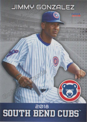 2018 South Bend Cubs Jimmy Gonzalez