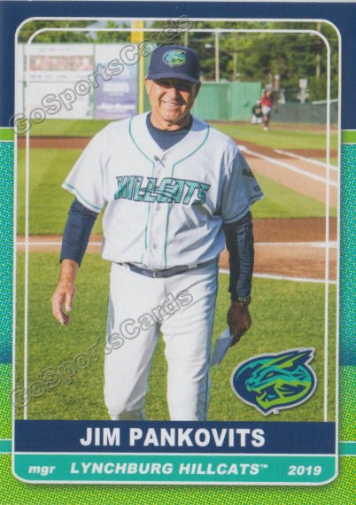 2019 Lynchburg Hillcats Jim Pankovits