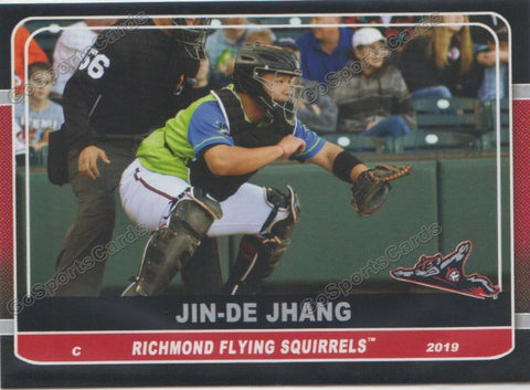 2019 Richmond Flying Squirrels Jin De Jhang