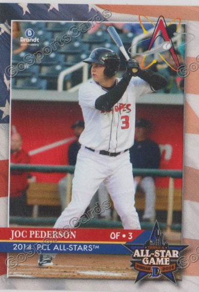 2014 Pacific Coast League All Star Joc Pederson – Go Sports Cards