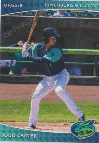 2018 Lynchburg Hillcats Jodd Carter