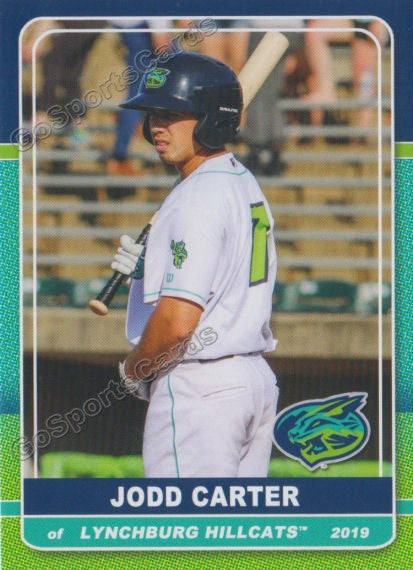 2019 Lynchburg Hillcats Jodd Carter