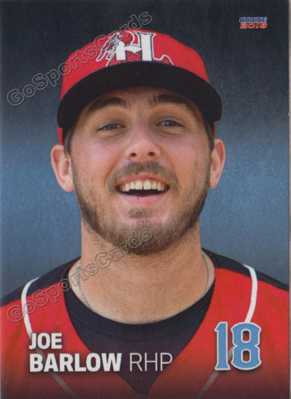 2018 Hickory Crawdads Joe Barlow