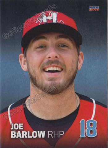 2018 Hickory Crawdads Joe Barlow