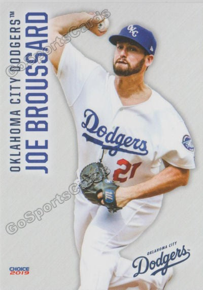 2019 Oklahoma City Dodgers Joe Broussard