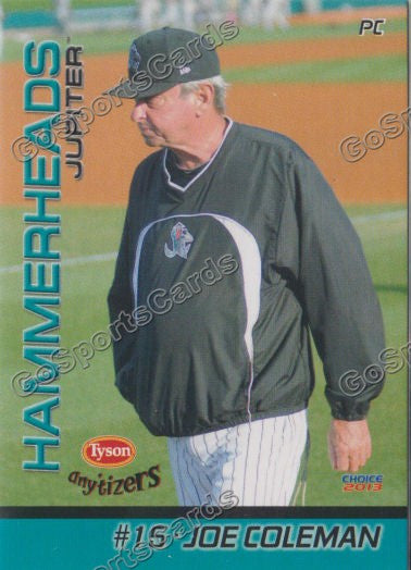 2014 Jupiter Hammerheads Joe Coleman – Go Sports Cards