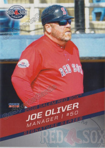 2018 Salem Red Sox Joe Oliver