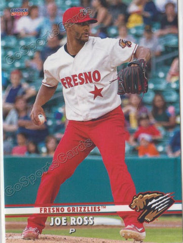 2019 Fresno Grizzlies Joe Ross