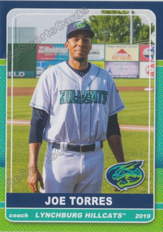 2019 Lynchburg Hillcats Joe Torres