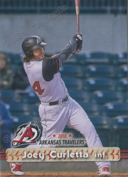 2018 Arkansas Travelers Joey Curletta