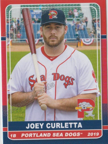 2019 Portland Sea Dogs Joey Curletta