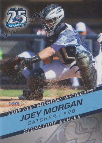 2018 West Michigan Whitecaps Joey Morgan