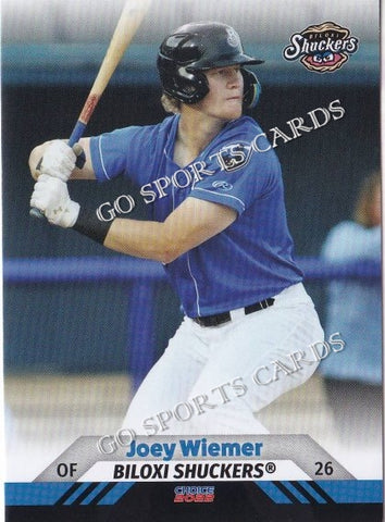 2022 Biloxi Shuckers Joey Wiemer