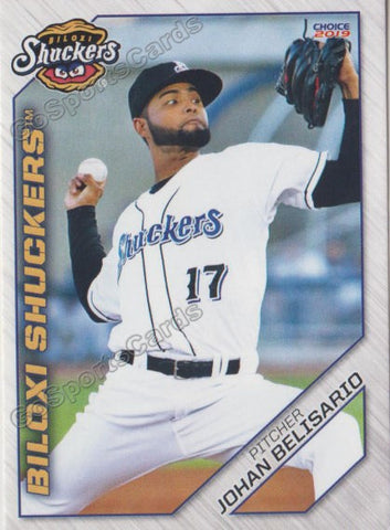 2019 Biloxi Shuckers Johan Belisario