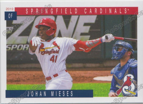 2019 Springfield Cardinals Johan Mieses