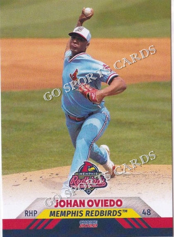 2022 Memphis Redbirds Johan Oviedo