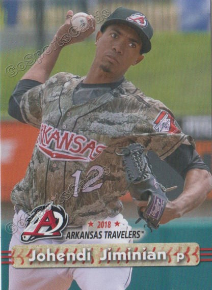 2018 Arkansas Travelers Johendi Jiminian