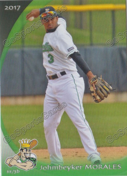 2017 Clinton LumberKings Jhombeyker Johmbeyker Morales