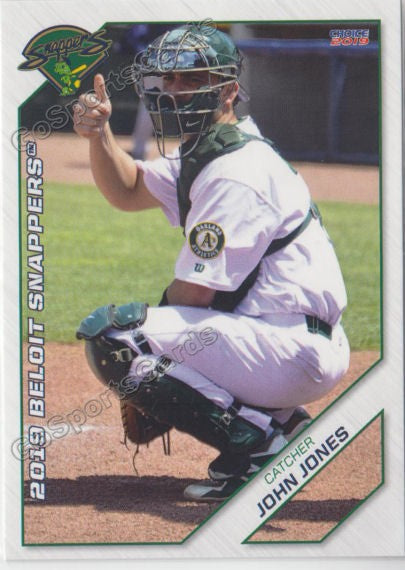 2019 Beloit Snappers John Jones