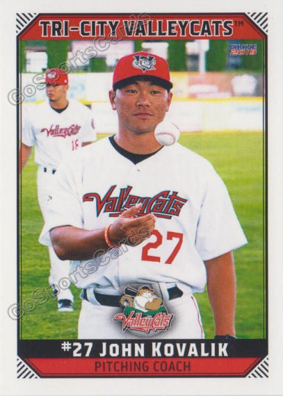 2019 Tri City ValleyCats John Kovalik