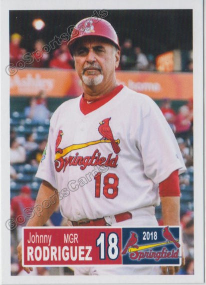 2018 Springfield Cardinals SGA Johnny Rodriguez – Go Sports Cards