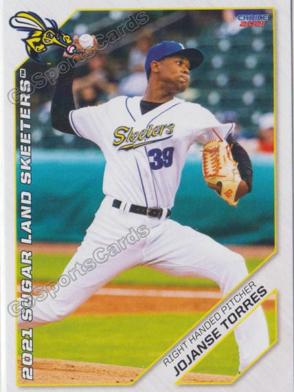 2021 Sugar Land Skeeters Jojanse Torres