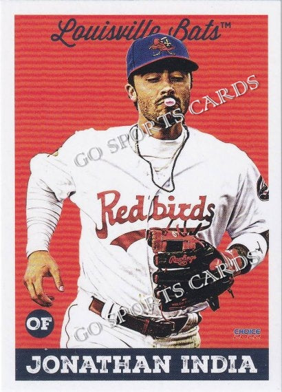 2022 Louisville Bats Jonathan India – Go Sports Cards