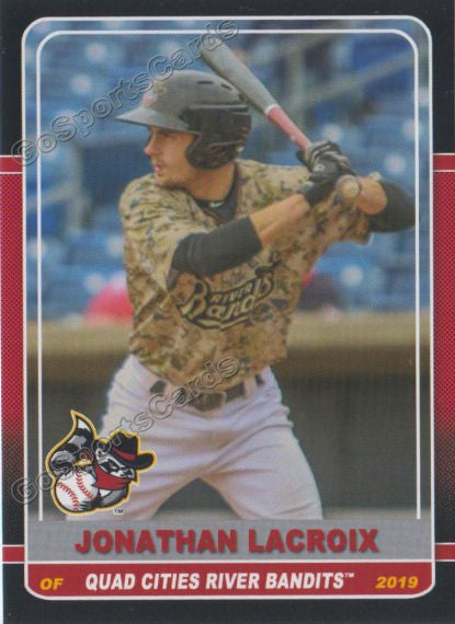 2019 Quad Cities River Bandits Jonathan Lacroix