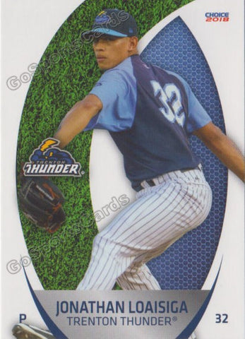 2018 Trenton Thunder Jonathan Loaisiga