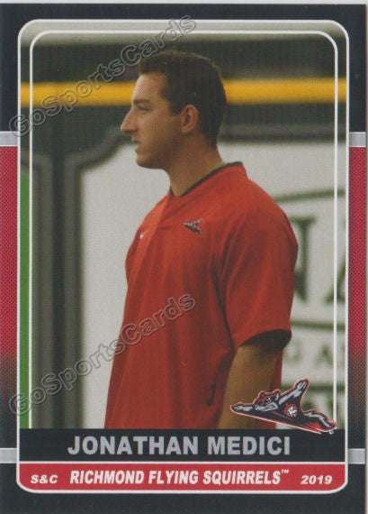 2019 Richmond Flying Squirrels Jonathan Medici