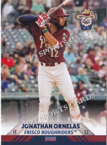 2022 Frisco Roughriders Jonathan Ornelas