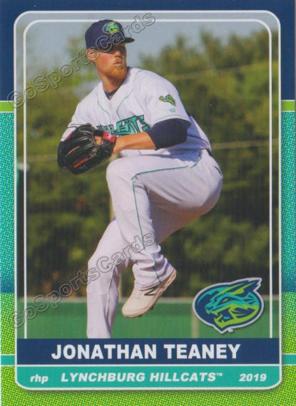 2019 Lynchburg Hillcats Jonathan Teaney