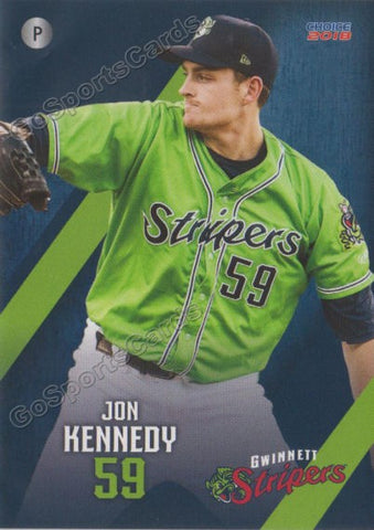 2018 Gwinnett Stripers Jon Kennedy