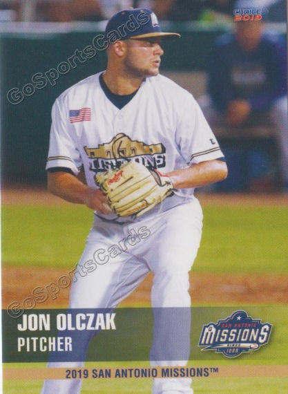 2019 San Antonio Missions Jon Olczak