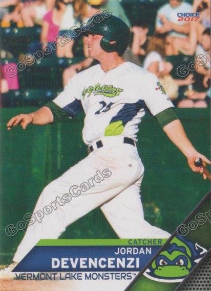 2017 Vermont Lake Monsters Jordan Devencenzi