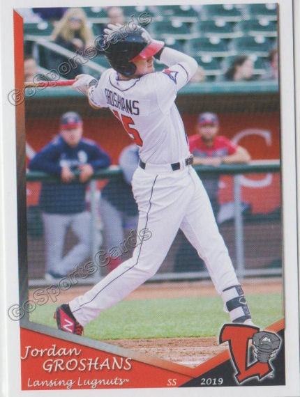 2019 Lansing Lugnuts Jordan Groshans