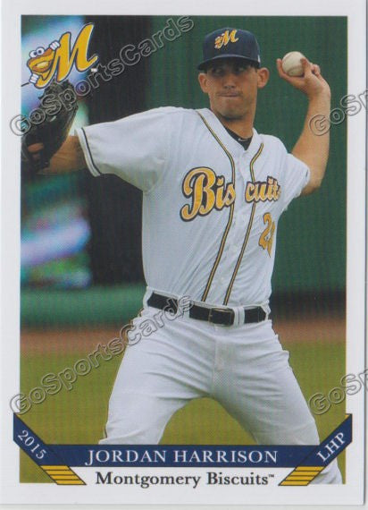 Montgomery Biscuits Baseball Trading Cards