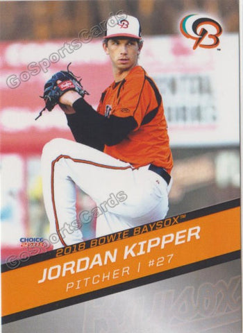 2018 Bowie Baysox Jordan Kipper