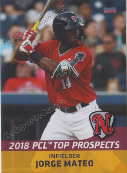 2018 Pacific Coast League Top Prospects PCL Jorge Mateo