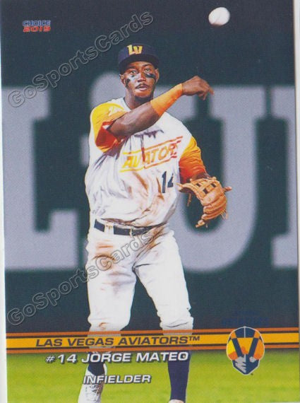 2019 Las Vegas Aviators Jorge Mateo