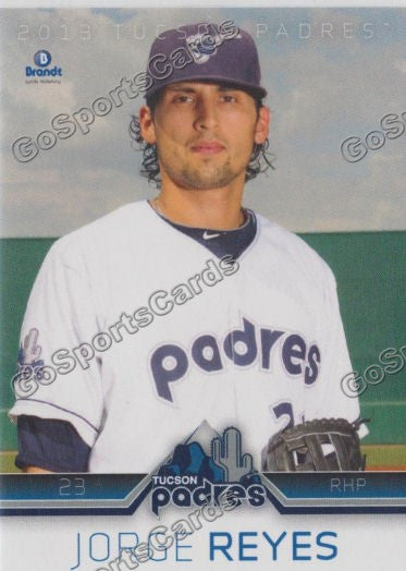 2013 Tucson Padres Jorge Reyes – Go Sports Cards