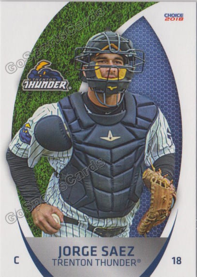 2018 Trenton Thunder Jorge Saez