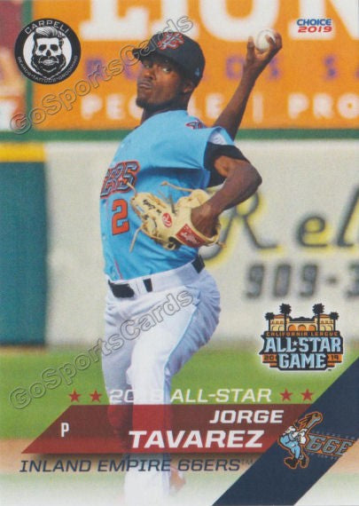 2019 California League All Star SB Jorge Tavarez