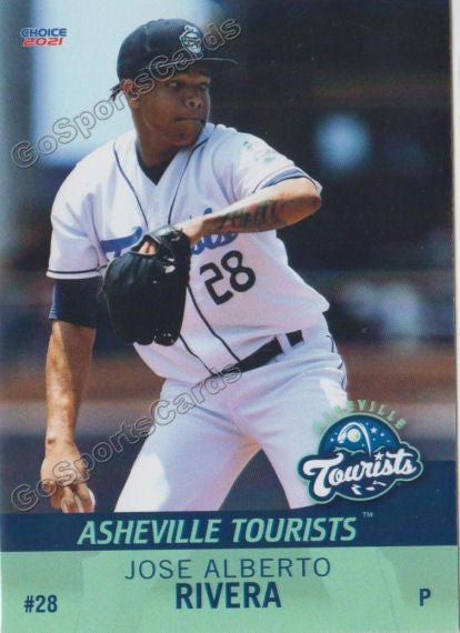 2021 Asheville Tourists Jose Alberto Rivera