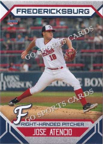 2021 Fredericksburg Nationals Jorge Mejia – Go Sports Cards