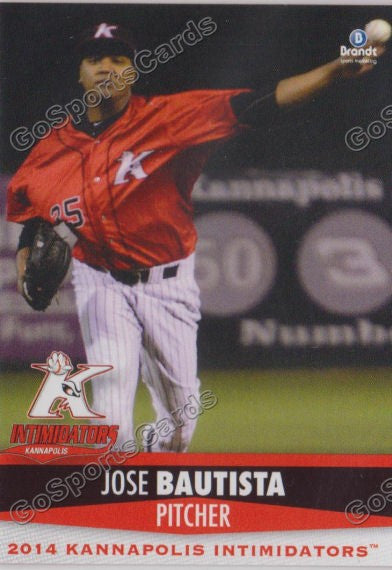 Jose Bautista Baseball Rookie Card