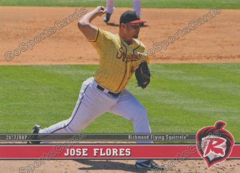 2017 Richmond Flying Squirrels Jose Flores